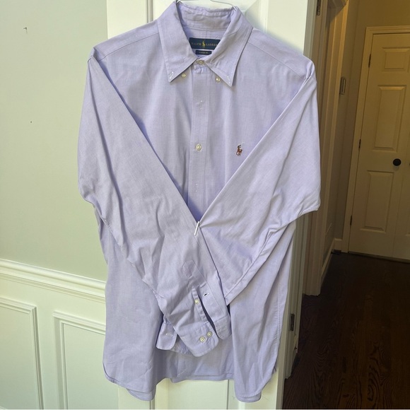 Polo by Ralph Lauren Men's Shirt 16T Lavender - Picture 1 of 5